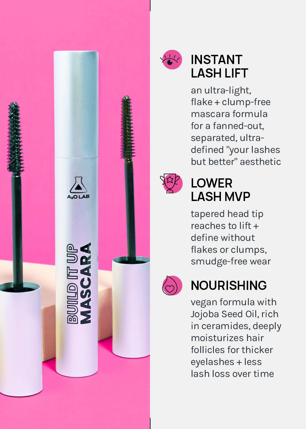 a2o Lab Build It Up Mascara
