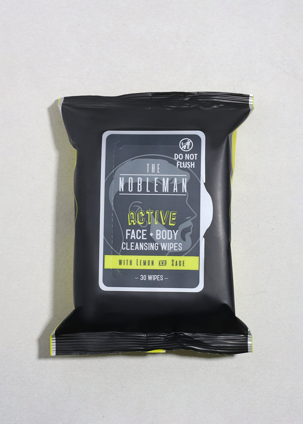 The Nobleman Active Face + Body Cleansing Wipes