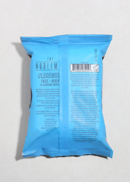 The Nobleman Active Face + Body Cleansing Wipes