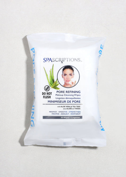 Spascriptions Pore Refining Makeup Cleansing Wipes