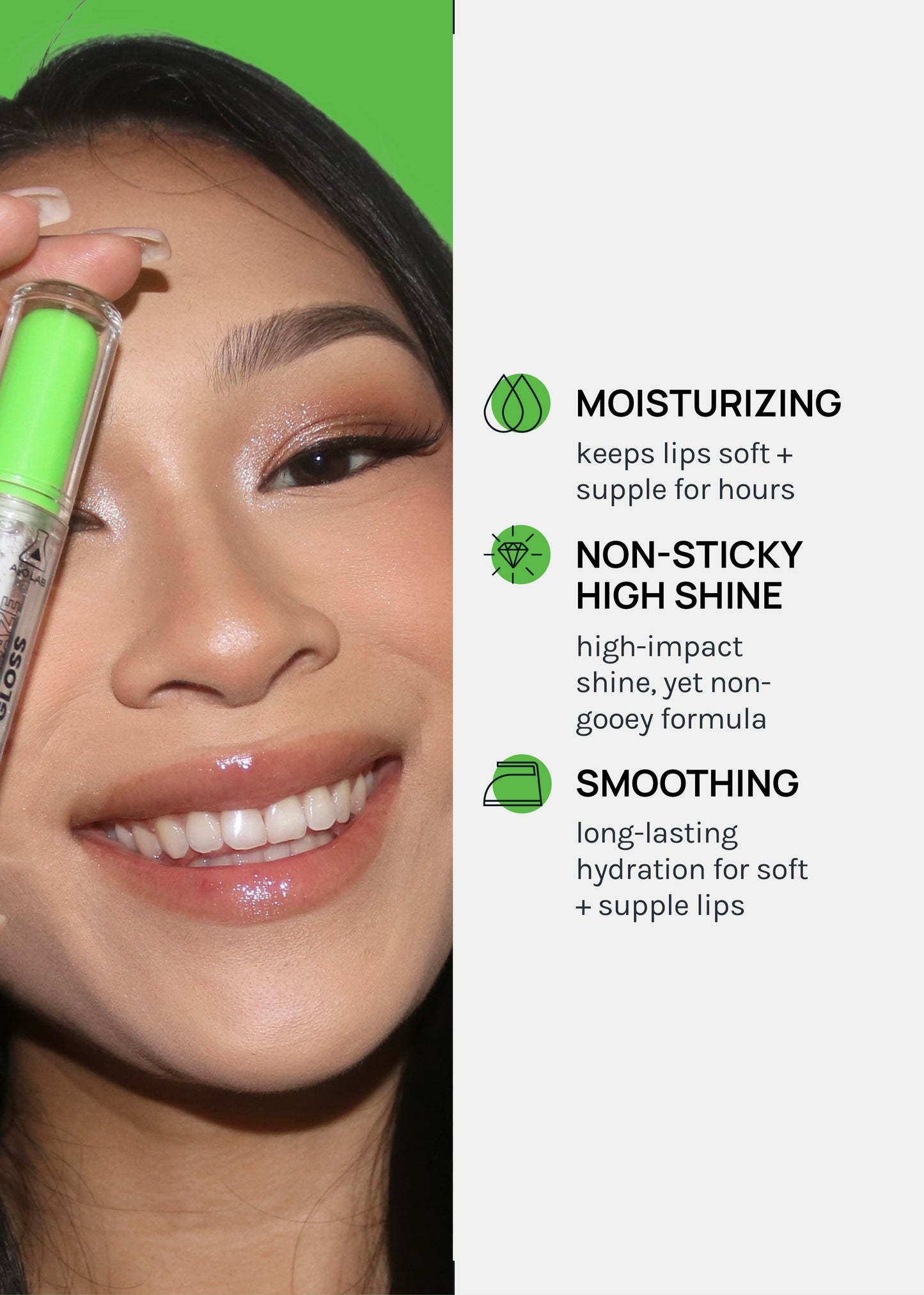 a2o Lab Clear Glaze Lip Gloss