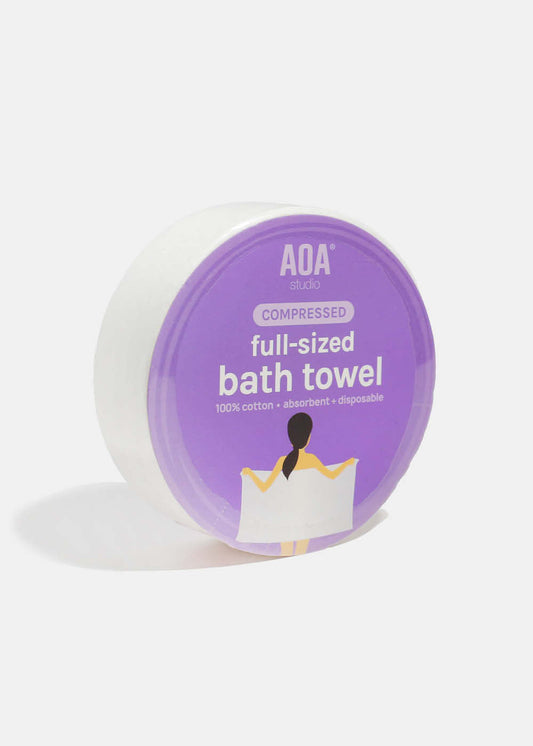 AOA Compressed Full-Sized Bath Towel