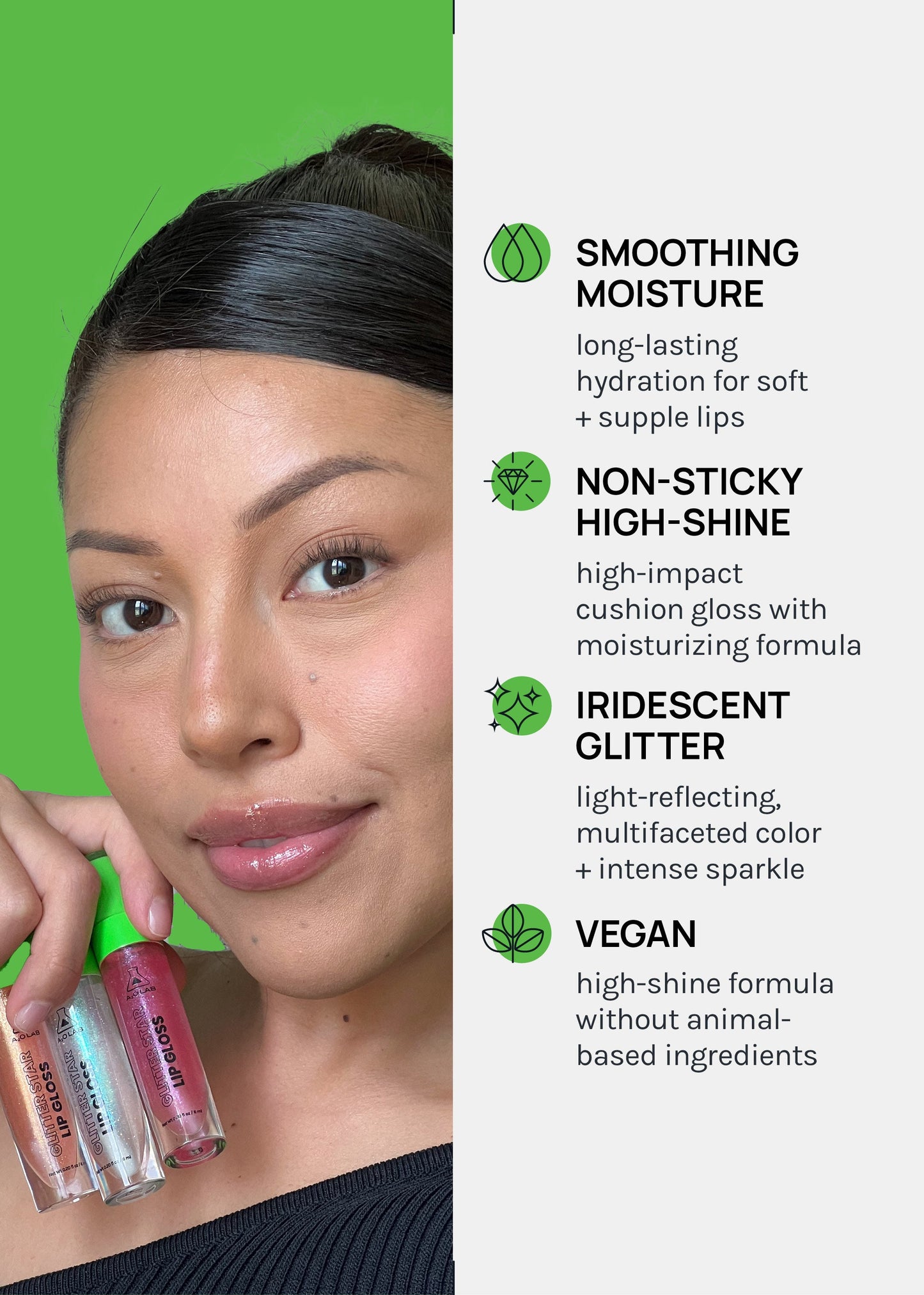 a2o Lab Glitter Star Lip Gloss