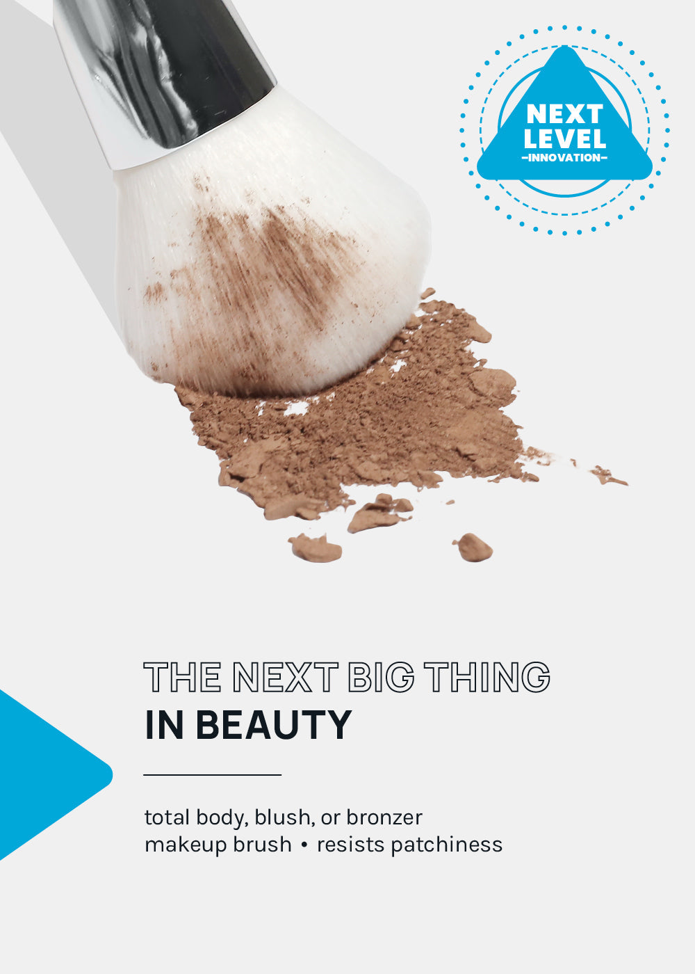 a2o Lab Blush + Bronzer Powder Brush