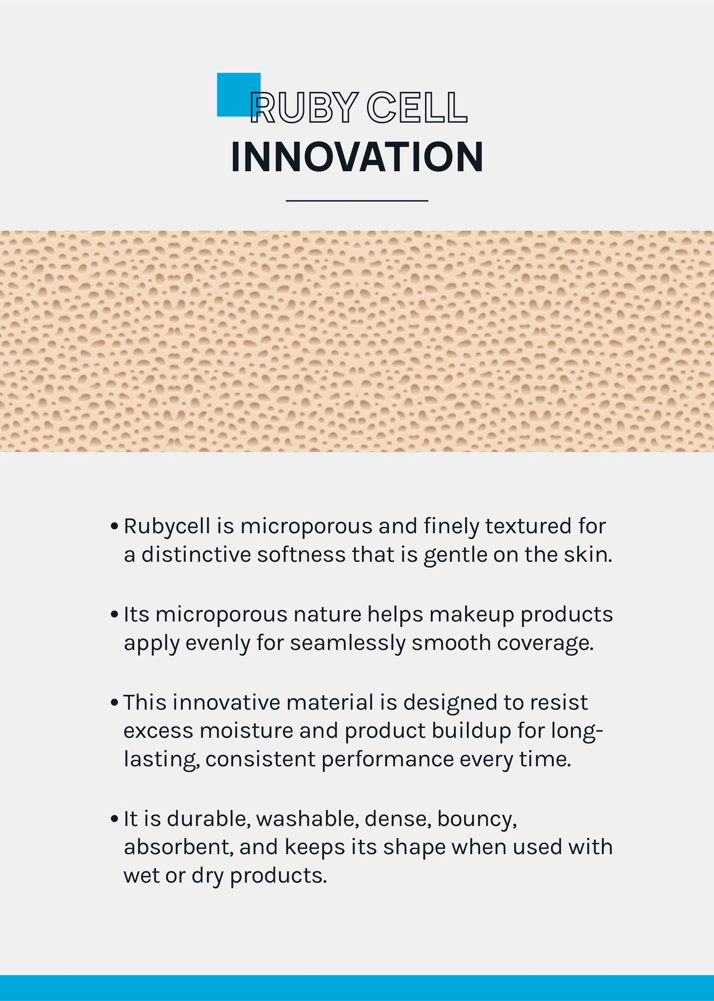 a2o Lab Silky Cloud Sponge – Peach