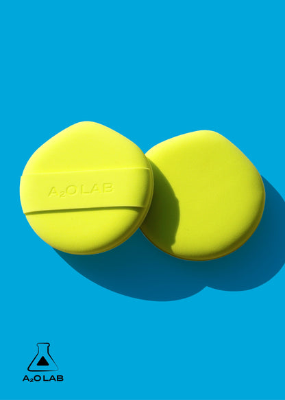 a2o Lab Silky Cloud Sponge – Lime