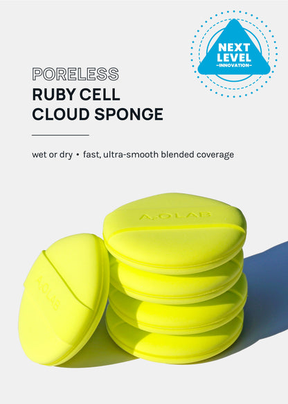 a2o Lab Silky Cloud Sponge – Lime