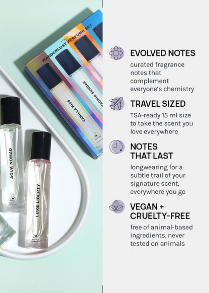 a2o Lab Wanderlust Perfume Set