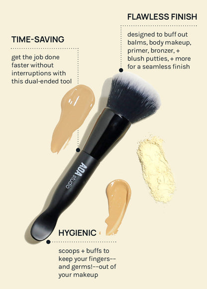 AOA Buffing Brush + Scoop