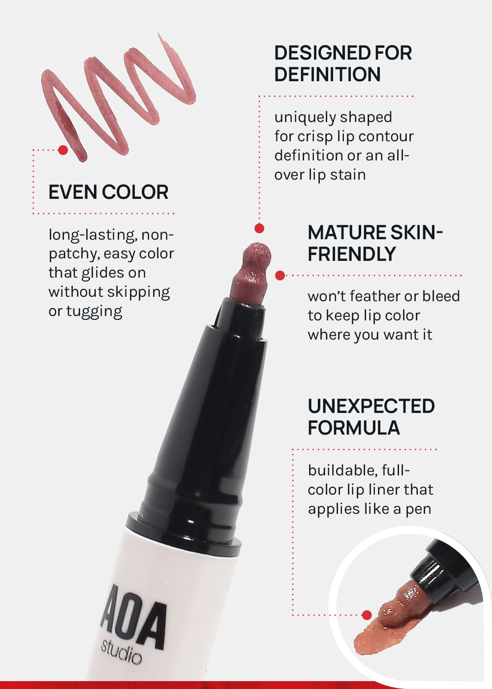 AOA Artista Liquid Lip Liner