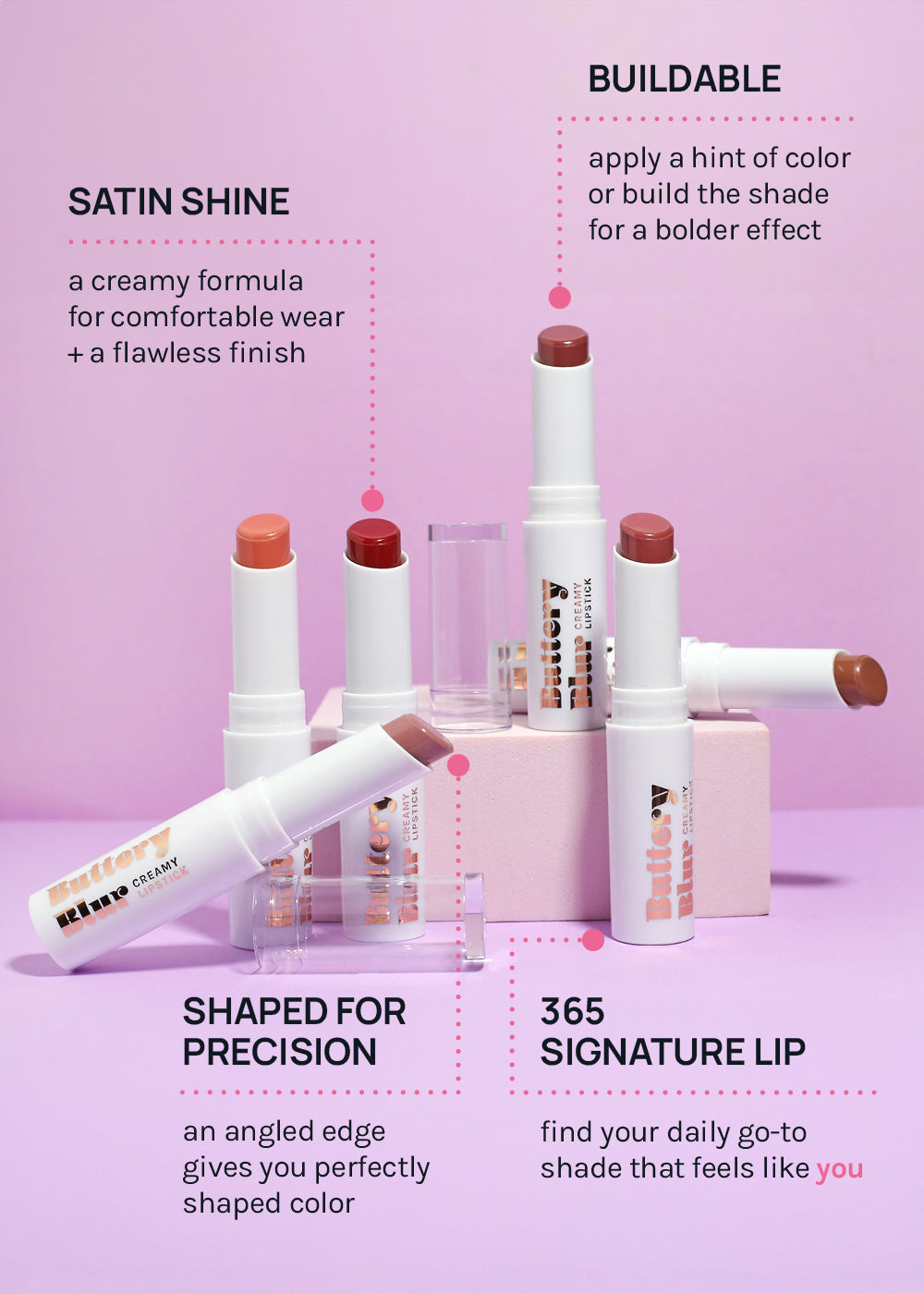 AOA Buttery Blur Lipstick