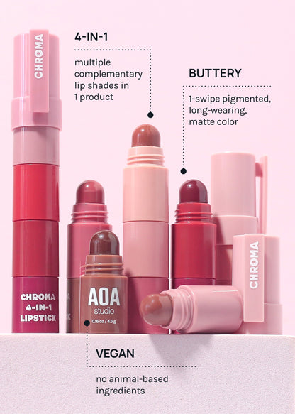 AOA Chroma 4-in-1 Lipstick