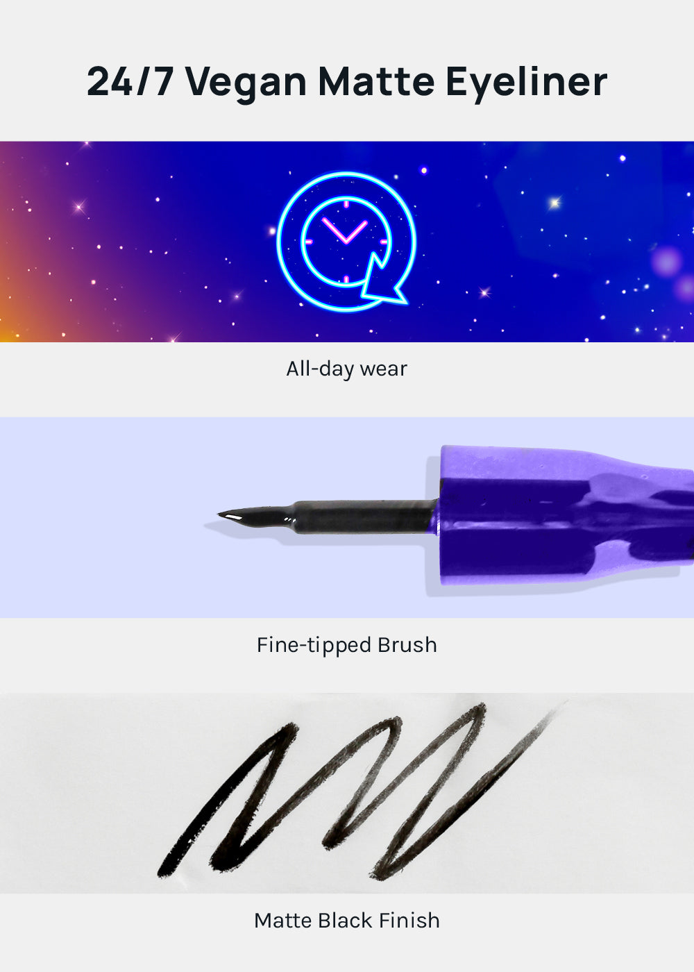 a2o Cosmic Cowgirl Matte Eyeliner