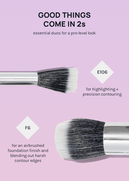 The F6 & E106 UltraViolet Brush Duo