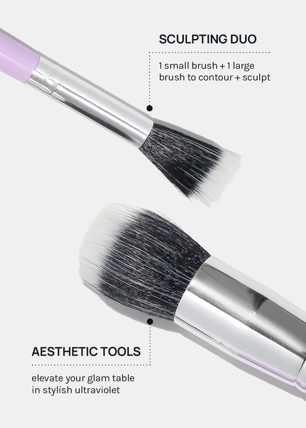 The F6 & E106 UltraViolet Brush Duo