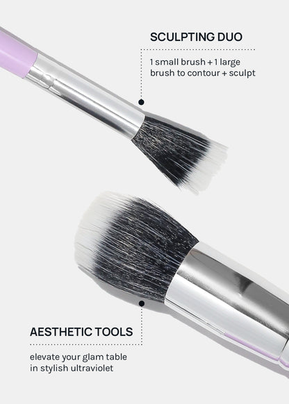 The F6 & E106 UltraViolet Brush Duo