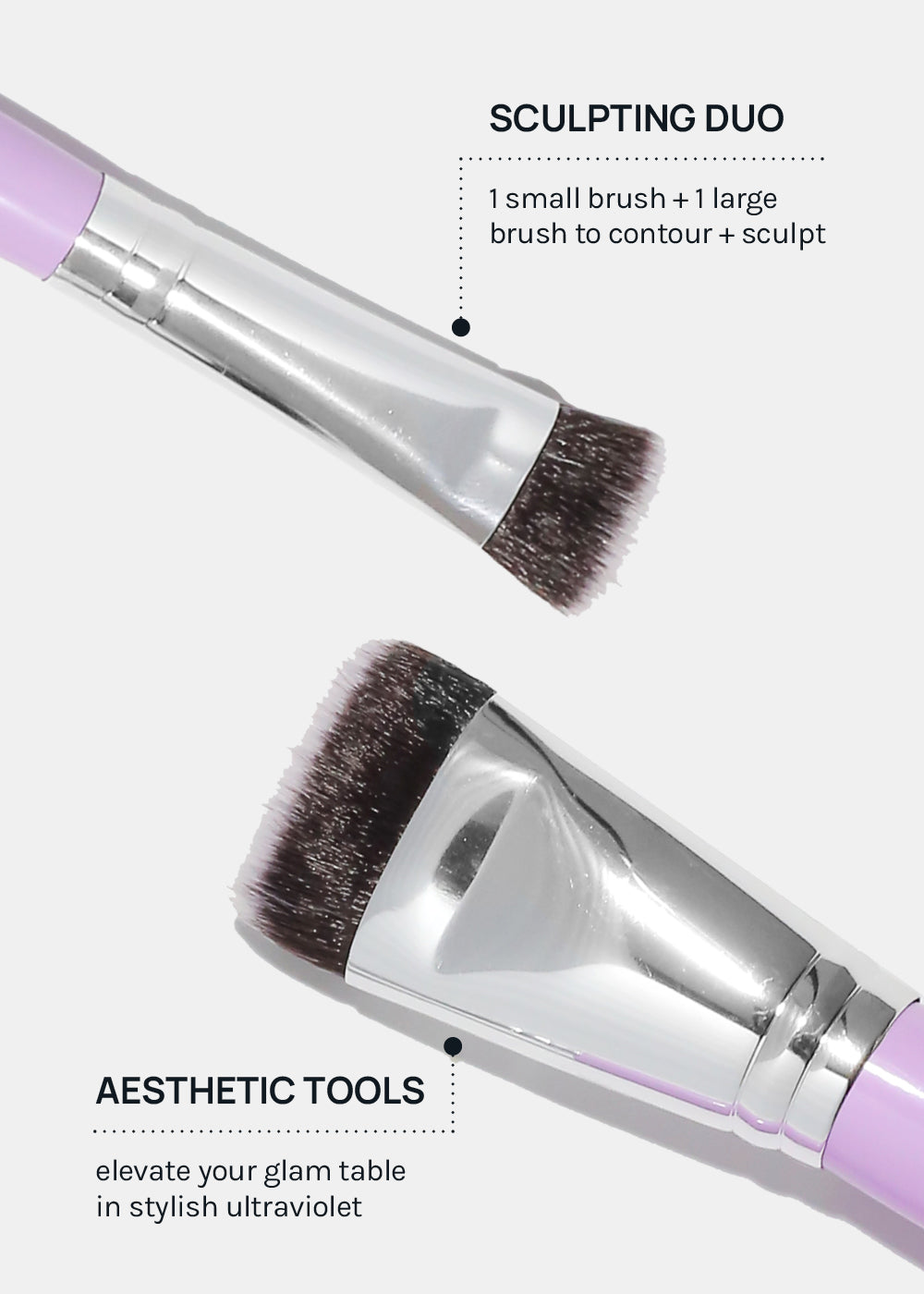 The F10 & E110 UltraViolet Brush Duo